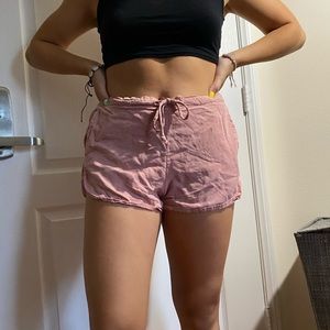 Brandy Melville Pink Soft shorts